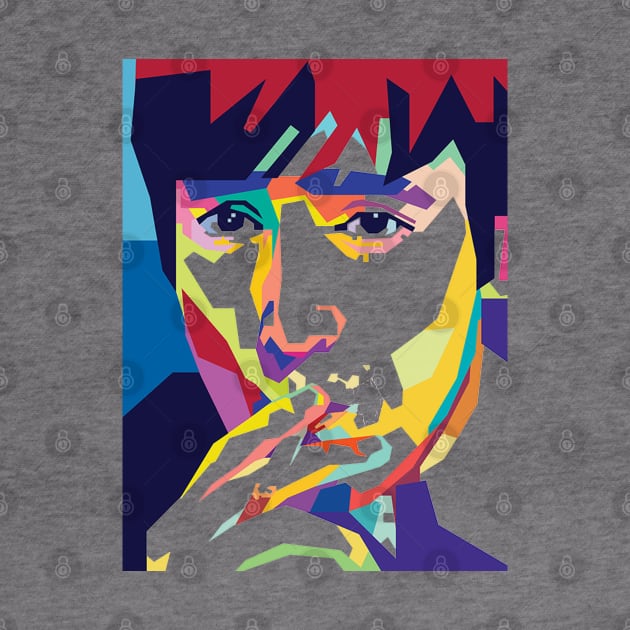 john lennon in pop art by Mulyadi Walet